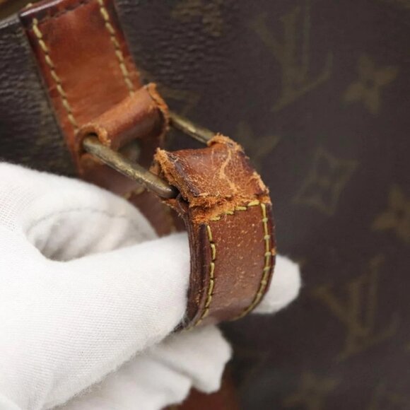 LOUIS VUITTON Monogram Sac Shopping Tote Bag M51108 LV Auth 137841 - Picture 6 of 15